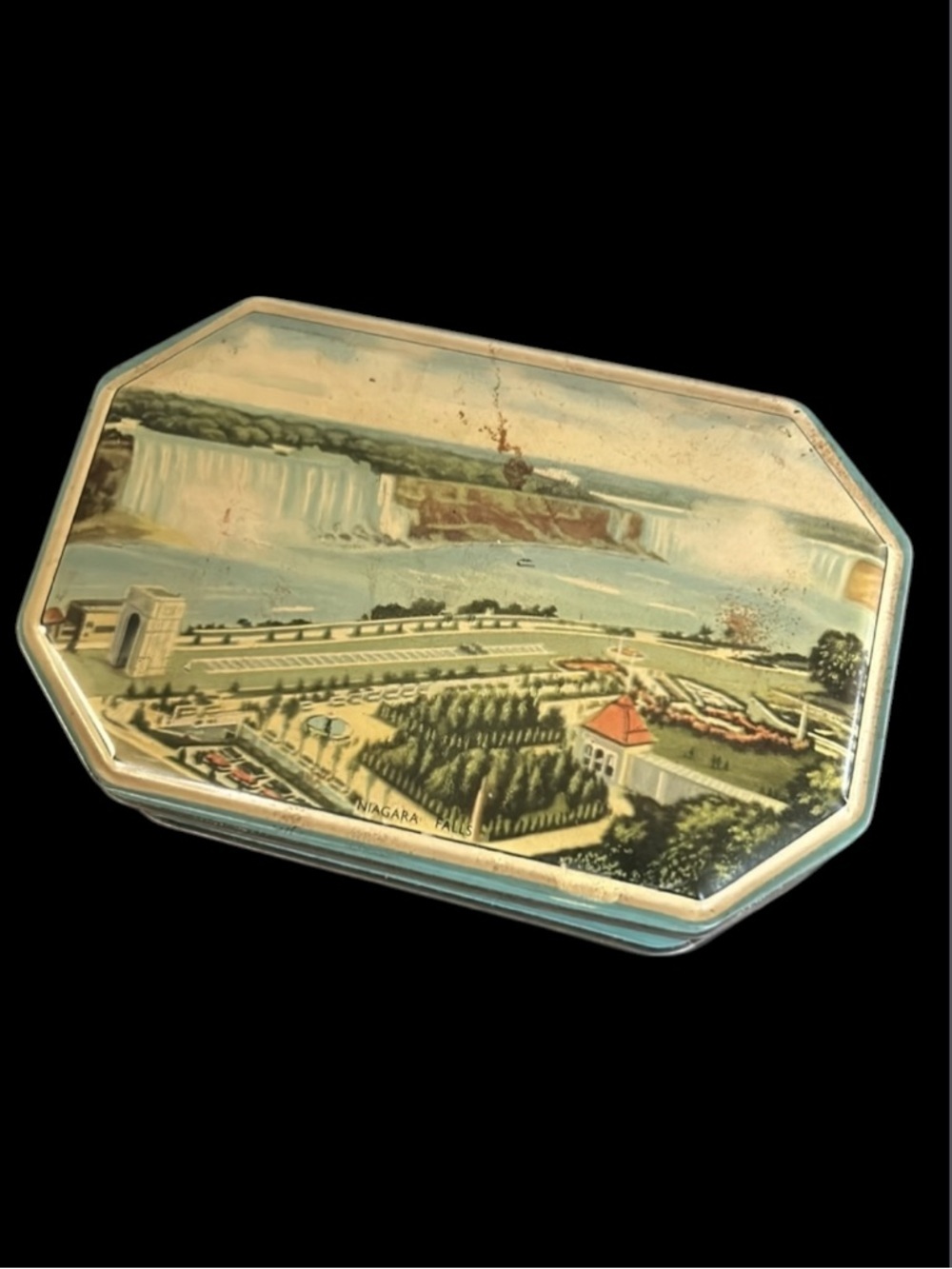 Vintage Niagara Falls Tin Souvenir
